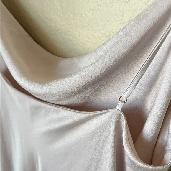 Shona joy ivory  satin luxe bias cowl neck maxi slip dress - Picture 13 of 16